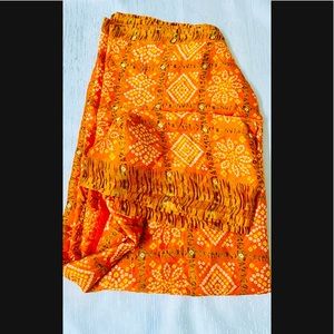 Saree_Bandhani print